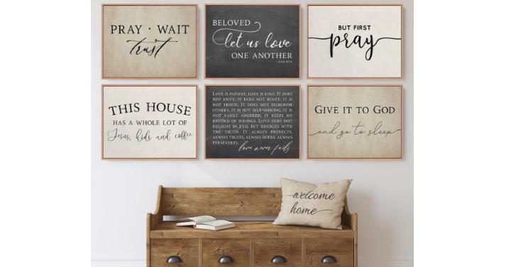 Farmhouse Christian Prints – Only $5.25!