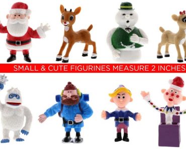 Set of 8 Rudolph the Red-Nosed Reindeer Main Characters from the Classic Movie—$11.99!