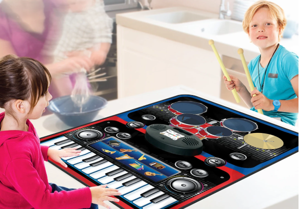 2-in-1 Drum & Piano Play Mat Set Only $29.99!