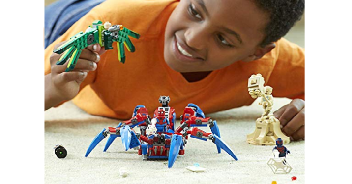 LEGO Marvel Spider-Man’s Spider Crawler Building Kit (418 Pieces) Only $24.99! (Reg. $40)