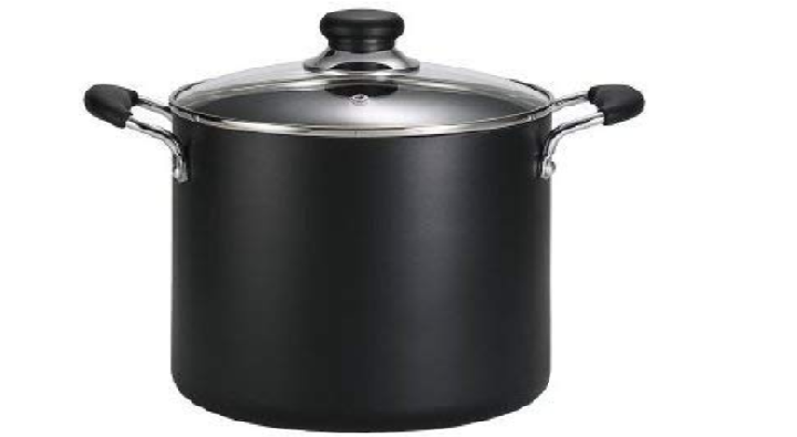 T-fal Specialty Total Nonstick Dishwasher Safe Oven Safe Stockpot Cookware, 12-Quart Only $15.29!