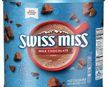 Swiss Miss Cocoa Milk Chocolate Canister – Only $7.28!