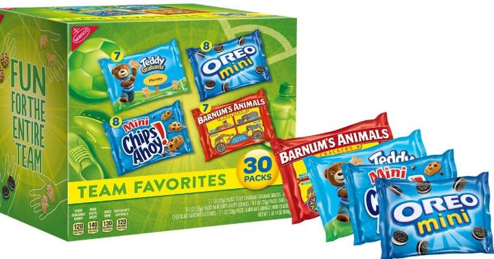 Nabisco Team Favorites Mix, 30 Count Box – Only $6!