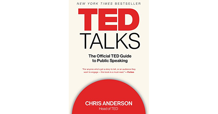 TED Talks: The Official TED Guide to Public Speaking – Just $2.99 on Kindle!