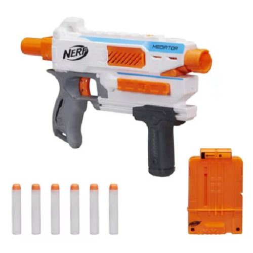 Nerf N-Strike Modulus Mediator Pump-Action Blaster Only $7.99! (Reg. $24.99)