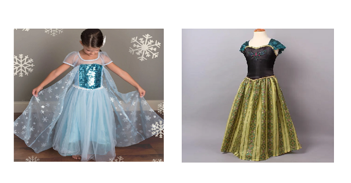 Princess Costume Dresses | 5 Designs Only $19.99! (Reg. $39.99)