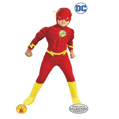 Rubie’s DC Comics Deluxe Muscle Chest The Flash Child’s Costume Only $19.99! (Reg. $37.99)