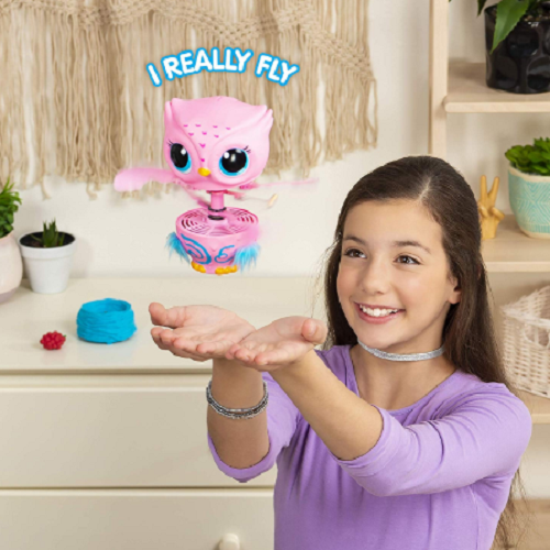 Owleez Flying Baby Owl Interactive Toy with Lights & Sounds Only $38.82 Shipped! (Reg. $50)