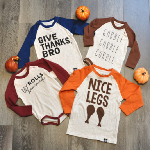 Thanksgiving Shirts & Bodysuits Only $12.99!!