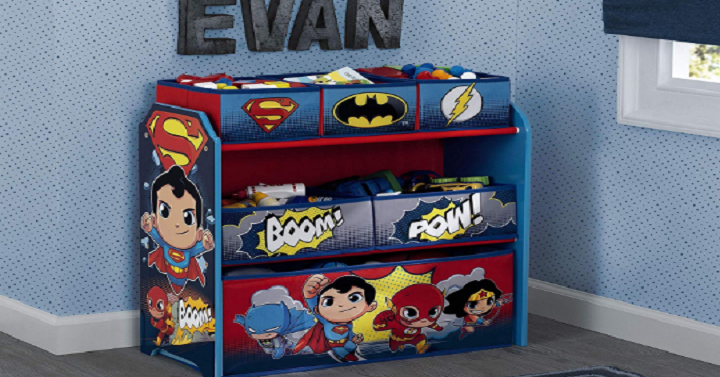 Delta Children DC Comics 6 Bin Toy Storage Organizer Only $24.99!