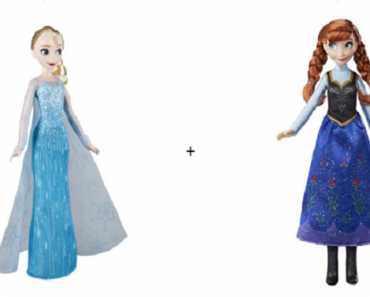 Disney Frozen Elsa and Anna Dolls Bundle Just $8.87!! (Only $4.44 each)