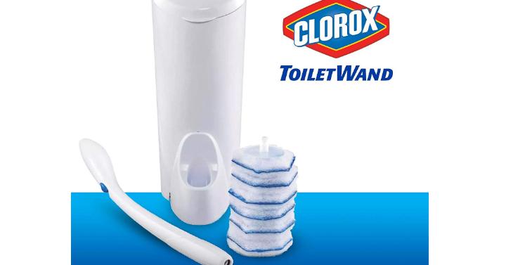 Clorox ToiletWand Disposable Toilet Cleaning Starter Kit – Only $5.68!