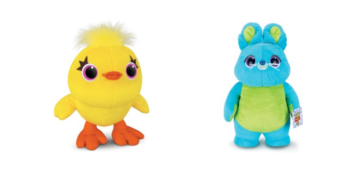 Toy Story 4 Bunny Huggable Plush OR DUCKY Talking Plush Only $7.99! (Reg. $30)