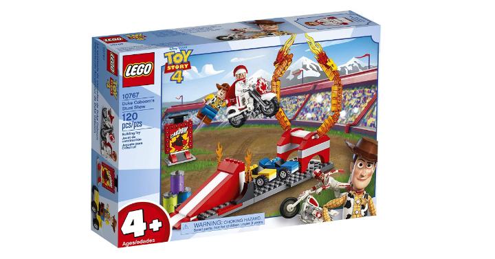 LEGO Disney Pixar’s Toy Story Duke Caboom’s Stunt Show Building Kit – Only $11.99!