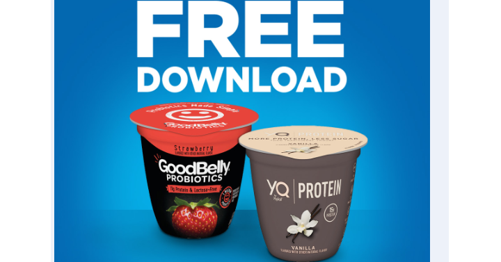 FREE YQ by Yoplait or Goodbelly Probiotics Yogurt1! Download Coupon Today!