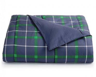 Martha Stewart Plaid Comforters From $19.99 at Macy’s!