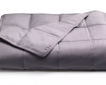12lbs Weighted Throw Blanket – Just $30.00! Target BLACK FRIDAY!