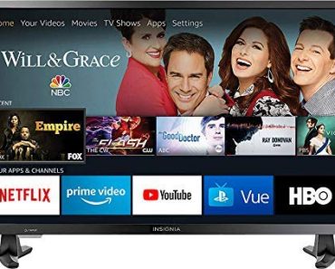Insignia 32-inch Smart LED Fire TV + Echo Dot Just $99.99!