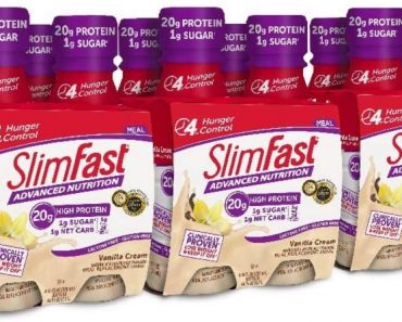 Slimfast Advanced Nutrition Shakes 12-pack Just $10.94!