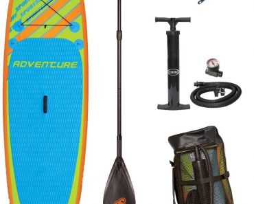 Sportstuff Adventure Stand Up Paddleboard With Accessories – Only $187!