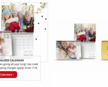 Target Photo: FREE Personalized Calendar Just Pay Shipping!