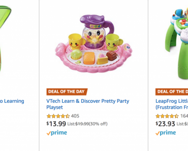 Up To 40% Off Select VTech & LeapFrog Toys On Amazon Today Only!