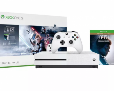 Xbox One S 1 TB Star Wars Jedi Fallen Order Bundle $199.99 Plus $40 Target Gift Card With Purchase!