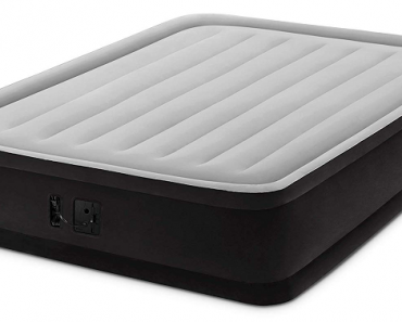 Intex Dura-Beam Series Elevated Comfort Airbed with Built In Electric Pump Only $27.99!