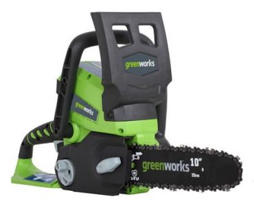 Greenworks 10″ 24V Cordless Chainsaw Only $49.99! (Reg $79.99)