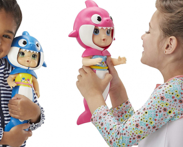 Baby Alive Baby Shark Doll with Tail & Hood Only $24.99!