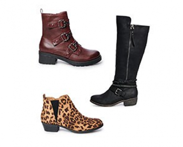 KOHL’S Black Friday Sale Ends Tonight! Don’t miss this deal! It is one of our favorites! SO Fashion Boots for Women – Just $16.99!