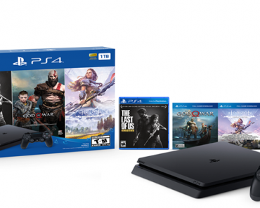 BLACK FRIDAY PRICE! Sony PlayStation 4 1TB Only on PlayStation PS4 Console Bundle – Just $199.00!