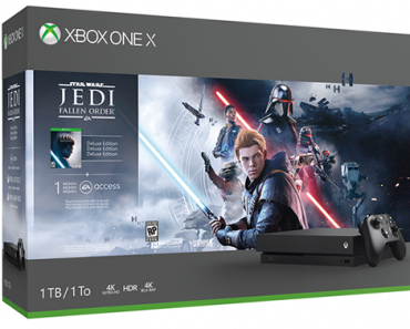 BLACK FRIDAY PRICE! Microsoft Xbox One X 1TB Star Wars Jedi: Fallen Order – Just $349.00!