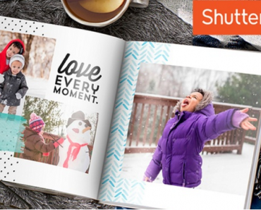 Shutterfly 8×8 Hard Cover 20-Page Photo Book Only $5.00! (Reg. $30)