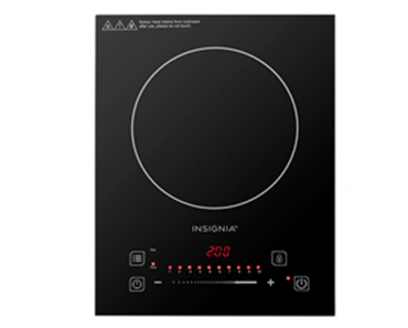 Insignia 11.4″ Electric Induction Cooktop – Just $29.99! Was $79.99! Holiday meal prep!