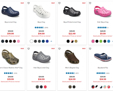 Crocs: Black Friday Doorbusters Are LIVE! Save Up To 67% Off Shoes For The Family!