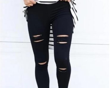 Distressed Jeggings – Only $18.99!