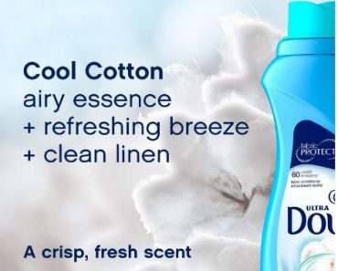 Downy Ultra Cool Cotton Liquid Fabric Softener, 2 count – Only $6.53!