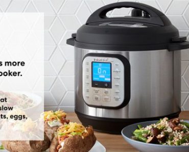 Instant PotDuo Nova Black Stainless Steel 6-Qt. 7-in-1 One-Touch Multi-Cooker—$59.99