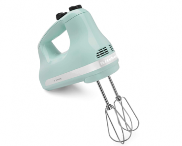 KitchenAid 5-Speed Ultra Power Hand Mixer in Ice Blue – Just $22.49!
