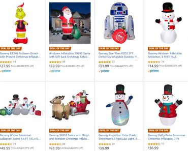 Save up to 30% on Holiday Inflatables!