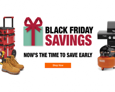 Home Depot: BLACK FRIDAY Savings Happening Now!