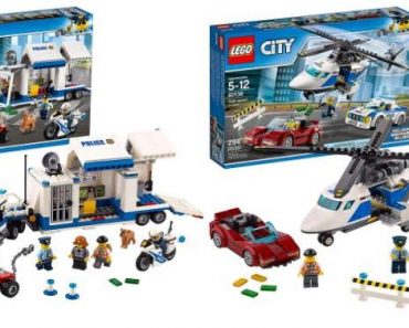 Save $10 When You Spend $50 on LEGO Building Sets! Get Two LEGO City Police Sets for Only $41.08!