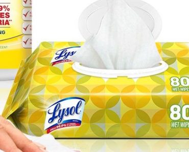 Lysol Handi-Pack Disinfecting Wipes (Pack of 4) – Only $9.74!