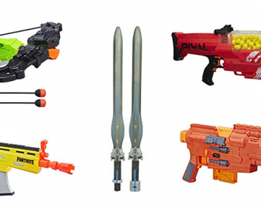 Save up to 50% on select Nerf toys! Prices from $7.49! Today only!