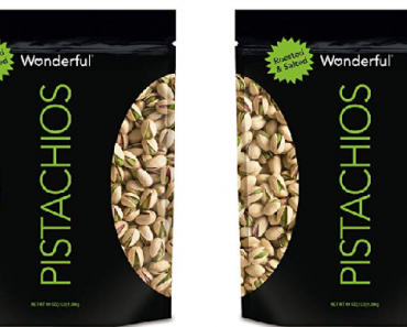 Wonderful Pistachios, Roasted & Salted, 48 Ounce Resealable Bag Only $11.40 Shipped!