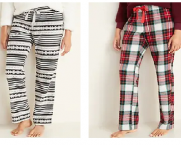 Old Navy: Womens, Kids & Toddler Pajama & Lounge Pants Only $5.00! Today Only!