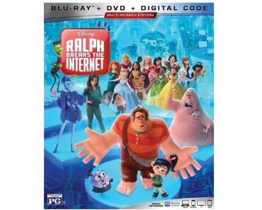 Ralph Breaks the Internet (Bluray/DVD/Digital Copy) – Only $7.99!