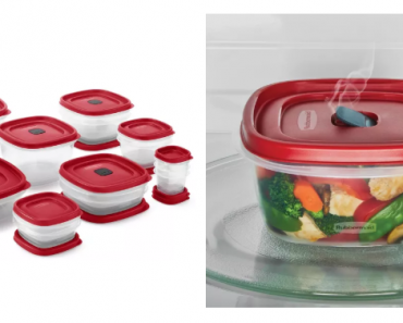 Rubbermaid 28pc Plastic Food Storage Container Set Only $7.99! (Reg $29.99)