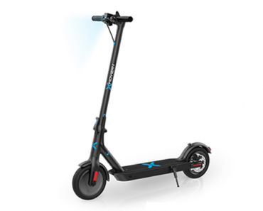 Hover-1 Pioneer Electric Folding Scooter w/ 10” Air-Filled Tires, Built-In Bluetooth Speaker, LED Headlight/Lighting/Display, Electronic & Mechanical Brake, 18 MPH Max Speed – Just $198.00! Was $348.00! BLACK FRIDAY PRICE NOW!